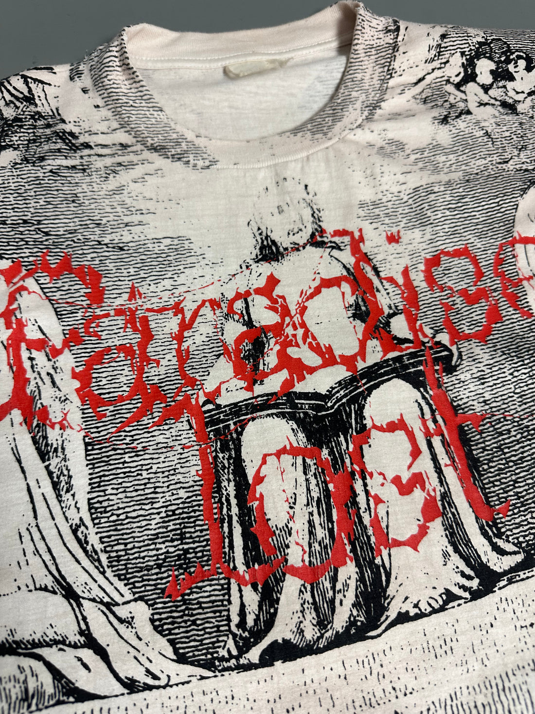 1991年ヴィンテージ パラダイス・ロスト オールオーバープリントTシャツ