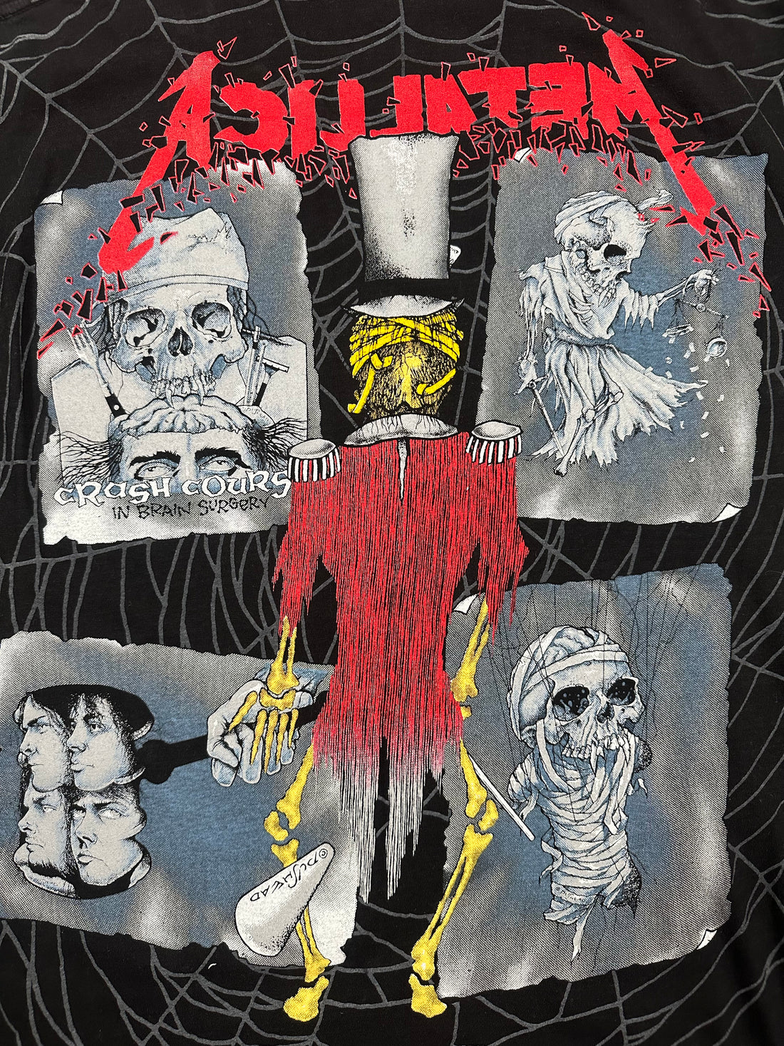 ヴィンテージ 1992 メタリカ オールオーバープリント Tシャツ