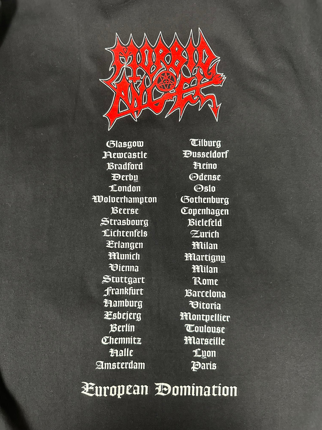 ヴィンテージ 1995 モービッド・エンジェル ドミネーション ロングスリーブ