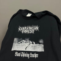 カルパティアフォレスト 1999 ブラックシャイニングレザー ヴィンテージTシャツ