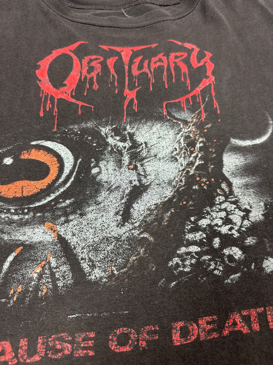 死亡記事 1990年 死因 ヴィンテージTシャツ タンクトップ