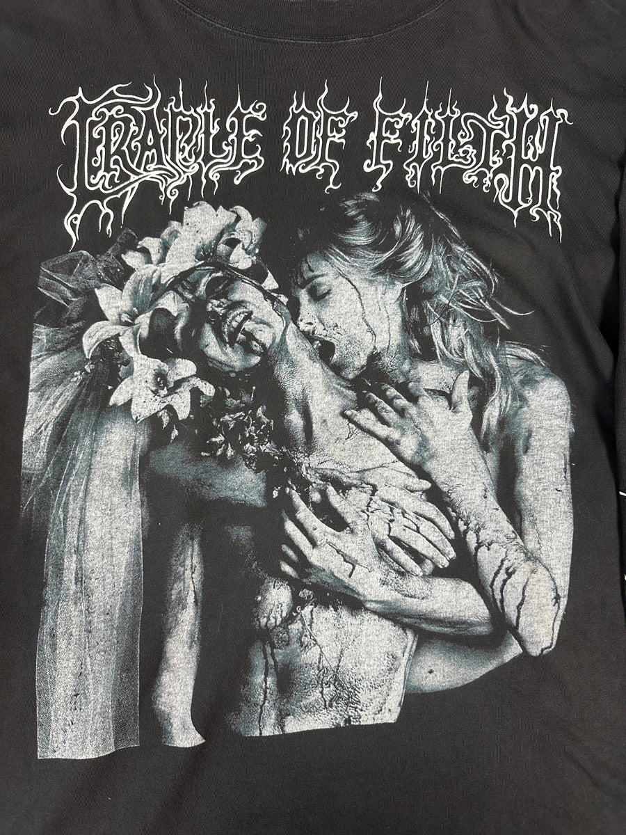 ヴィンテージ 1996 Cradle of Filth Vampyric Evil Cacophonous ロングスリーブ