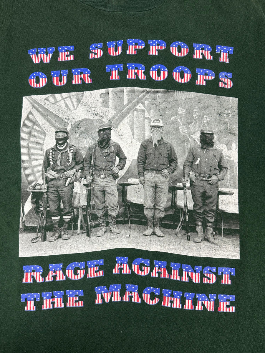レイジ・アゲインスト・ザ・マシーン 1990年代 サポート・トゥループス ヴィンテージTシャツ