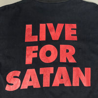Vintage 1997 Gehena Live For Satan T-Shirt