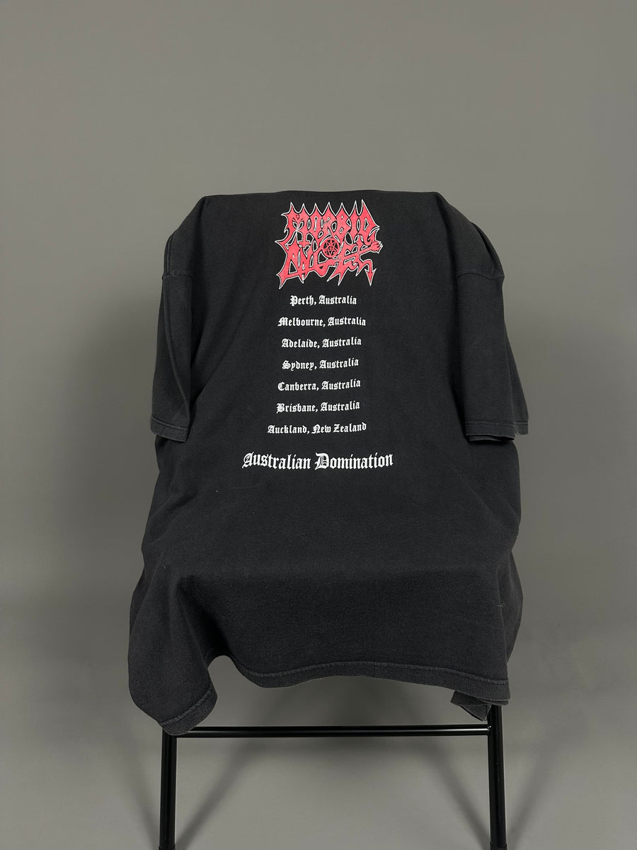 ヴィンテージ 1995 モービッド・エンジェル オーストラリアン・ドミネーション Tシャツ