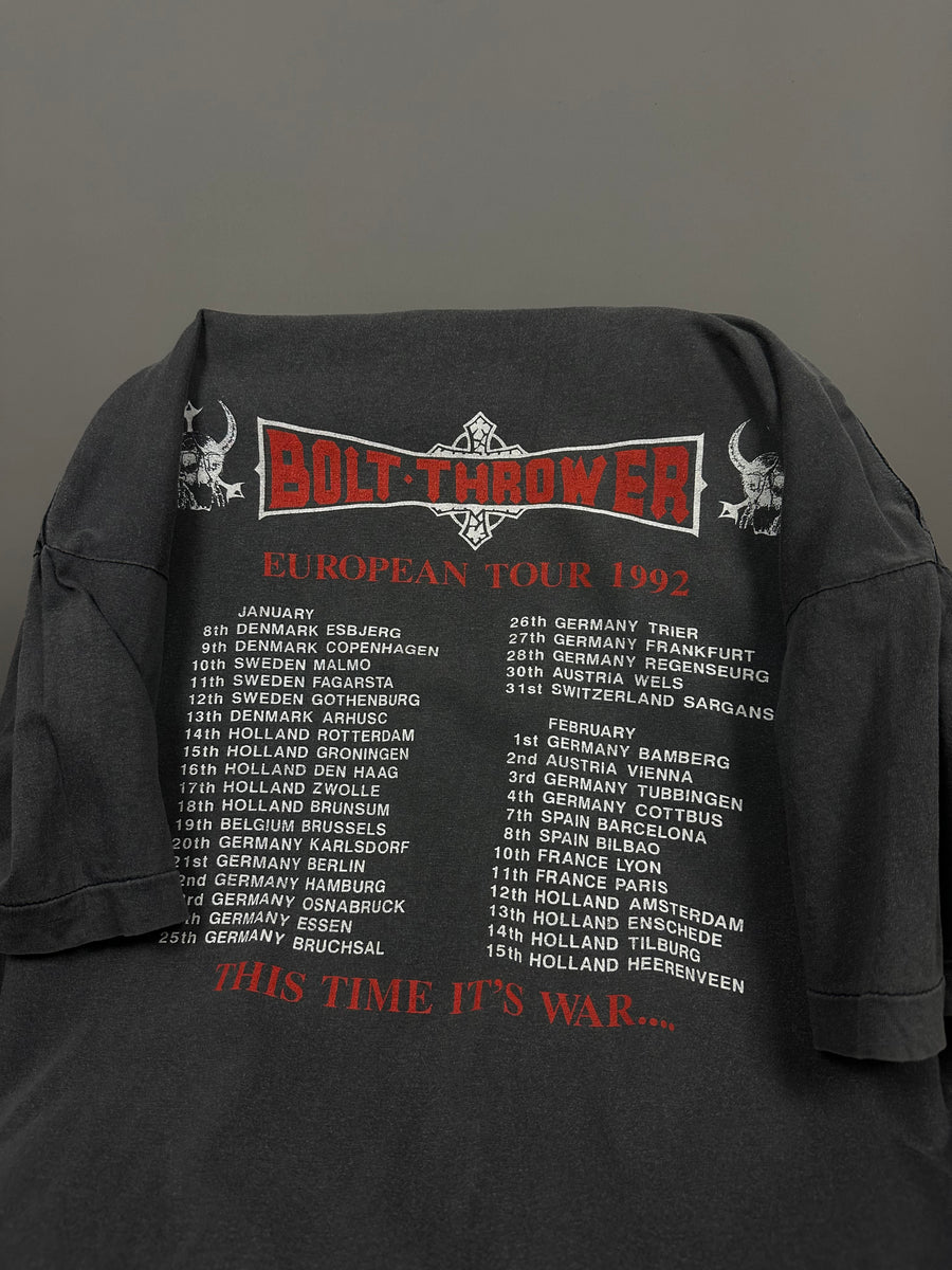 ボルトスローワー 1992 ヨーロピアンツアー ヴィンテージ Tシャツ