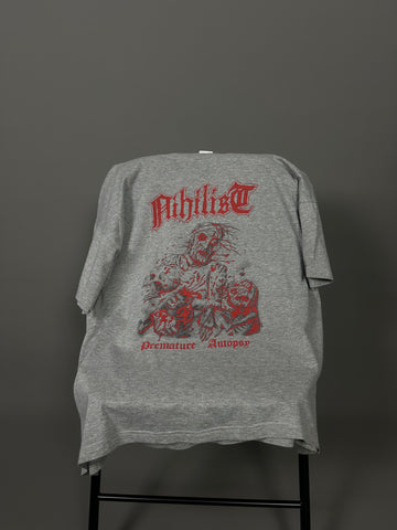 2000年代のヴィンテージ ニヒリスト デスメタル Tシャツ