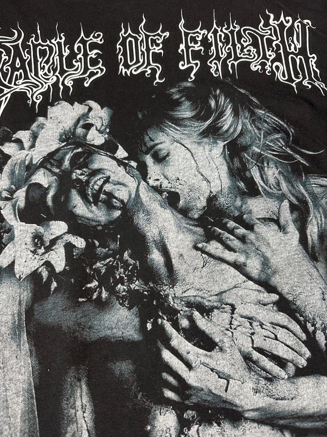 ヴィンテージ 1996 Cradle of Filth Vampyric Evil Cacophonous ロングスリーブ