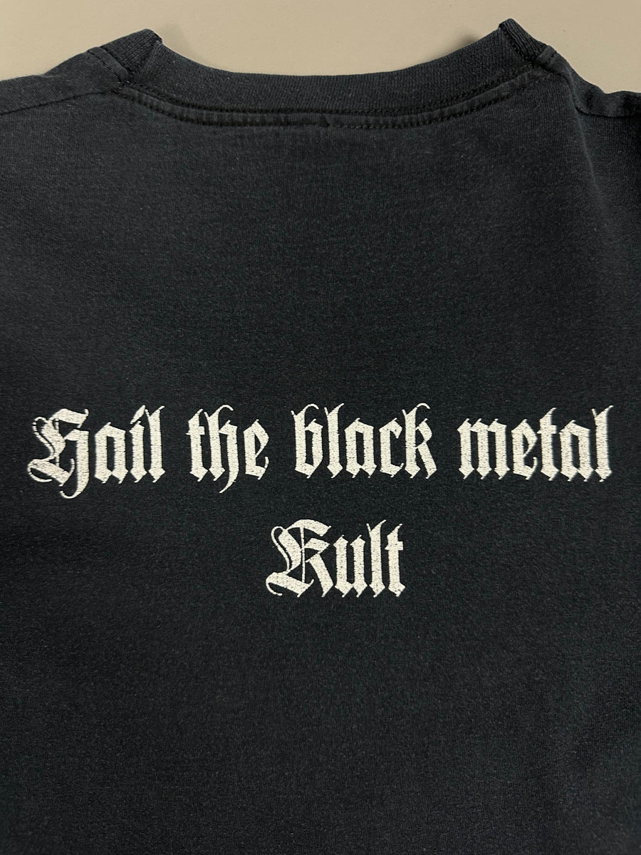 Kult 2000年代ヴィンテージブラックメタルTシャツ