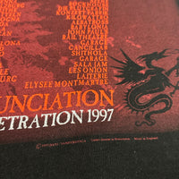 ヴィンテージ 1997 Cradle of Filth Ruin Of Europe ロングスリーブ