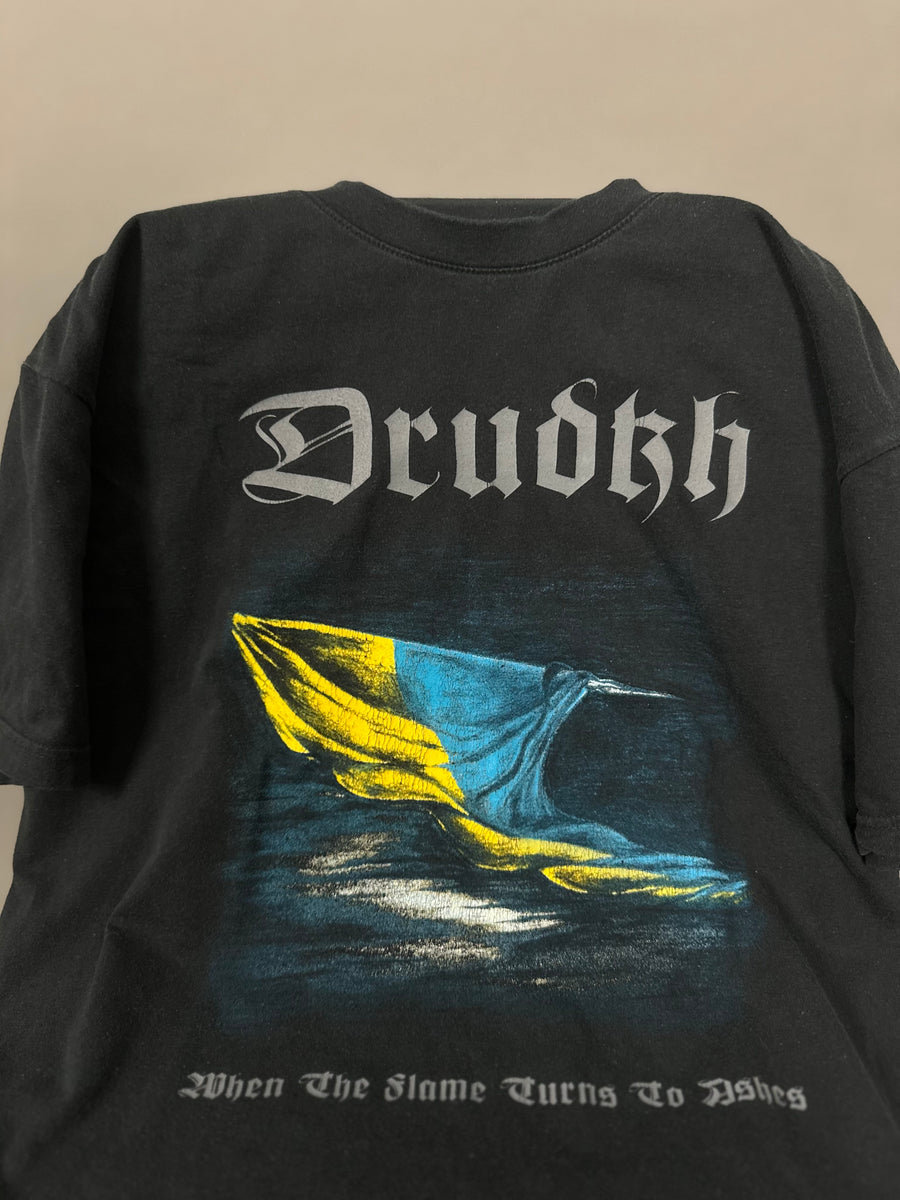 Vintage 2006 Drudkh Flames Turns To Ashes T-Shirt