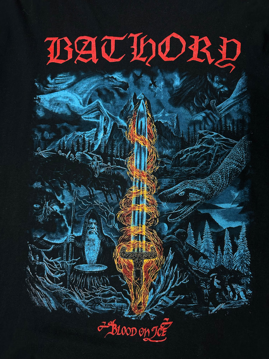 バソリー 1990年代 ブラッド・オン・アイス ヴィンテージTシャツ