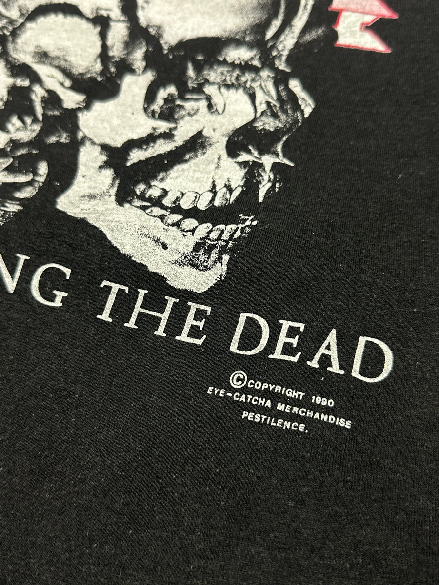 ペスティレンス 1990 コンシューミング・ザ・デッド ヴィンテージ Tシャツ タンクトップ