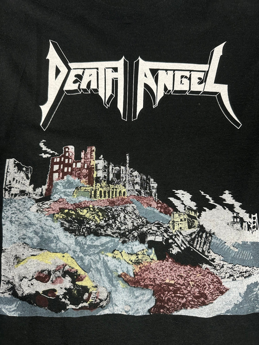 ヴィンテージ 1987 デス・エンジェル ウルトラバイオレンス ツアー ノースリーブ Tシャツ