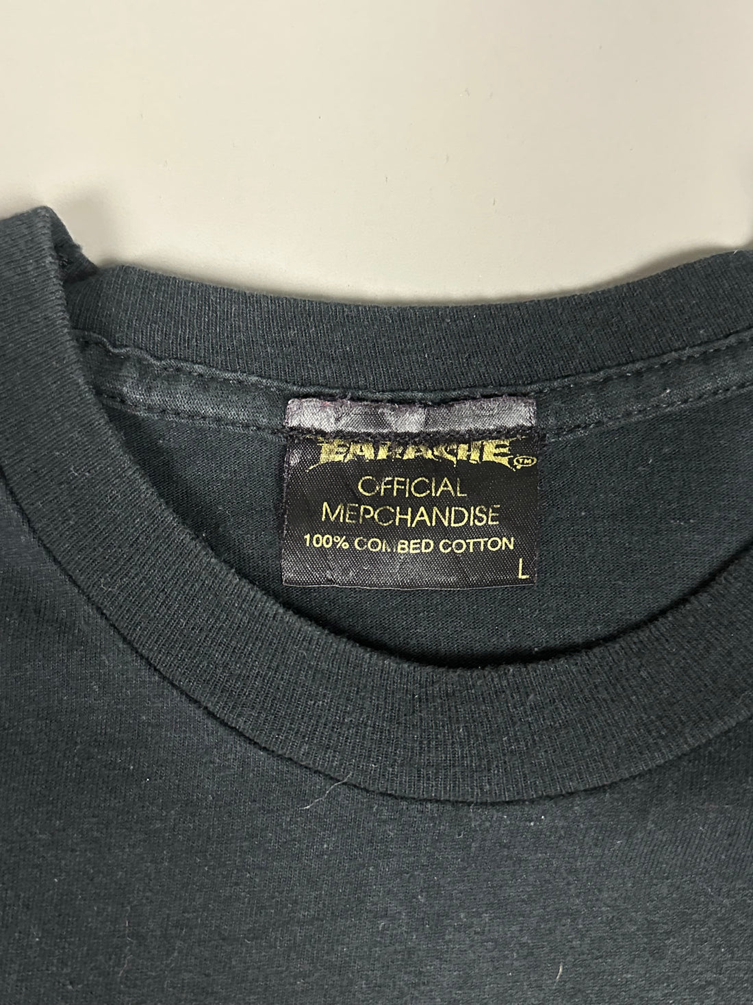 Vintage 1991 Entombed Clandestine T-Shirt