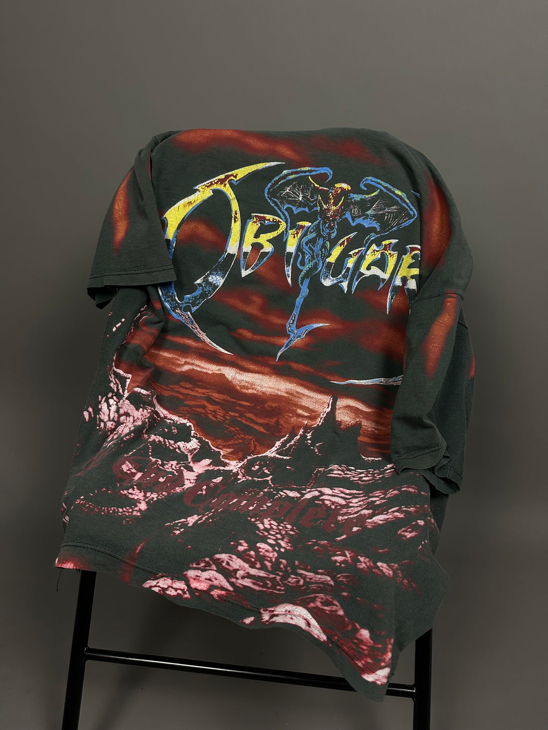 1993年ヴィンテージ 死亡記事 The End Complete Tシャツ（オールオーバープリント）