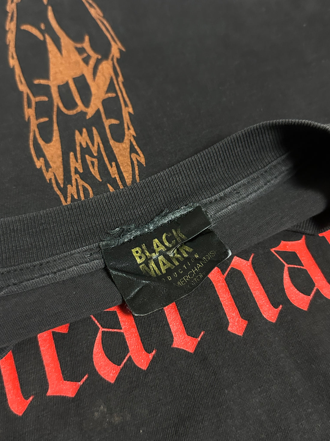 1992年ヴィンテージ ネクロサンクト インカーネイト Tシャツ