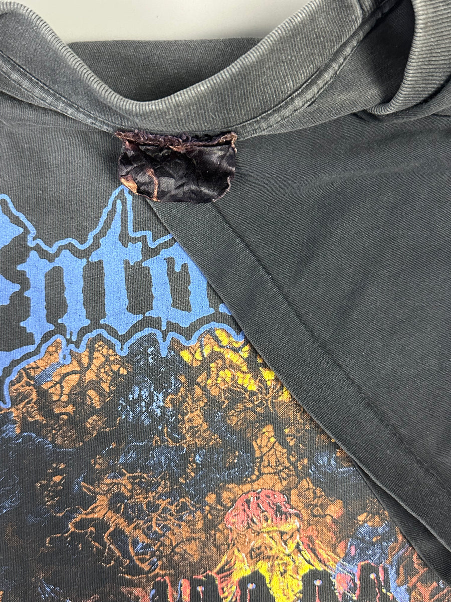 1991年ヴィンテージ「エントゥームド・クランデスティン」Tシャツ