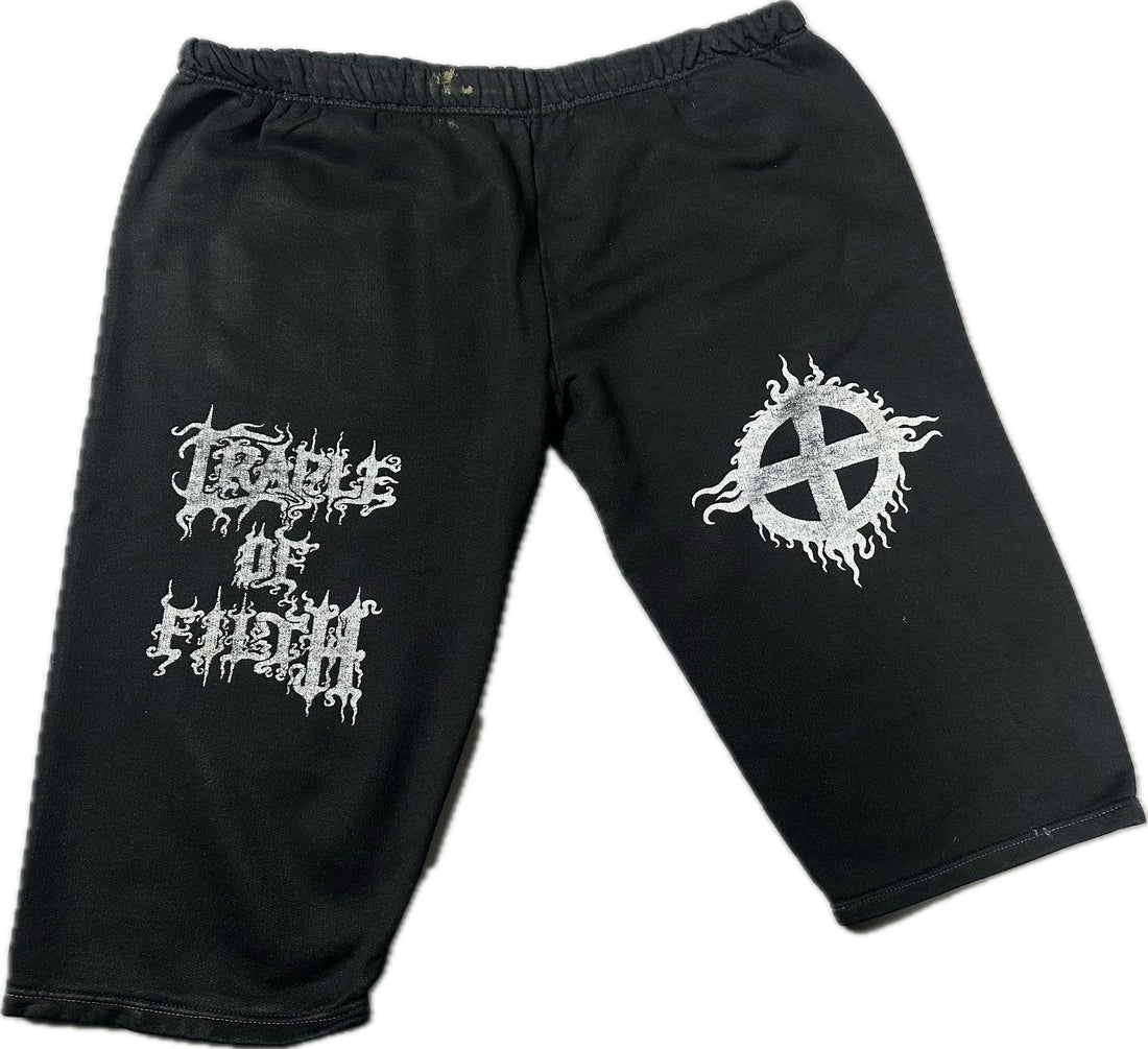 90年代ヴィンテージのクレイドル・オブ・フィルス ブートレッグ ショーツ