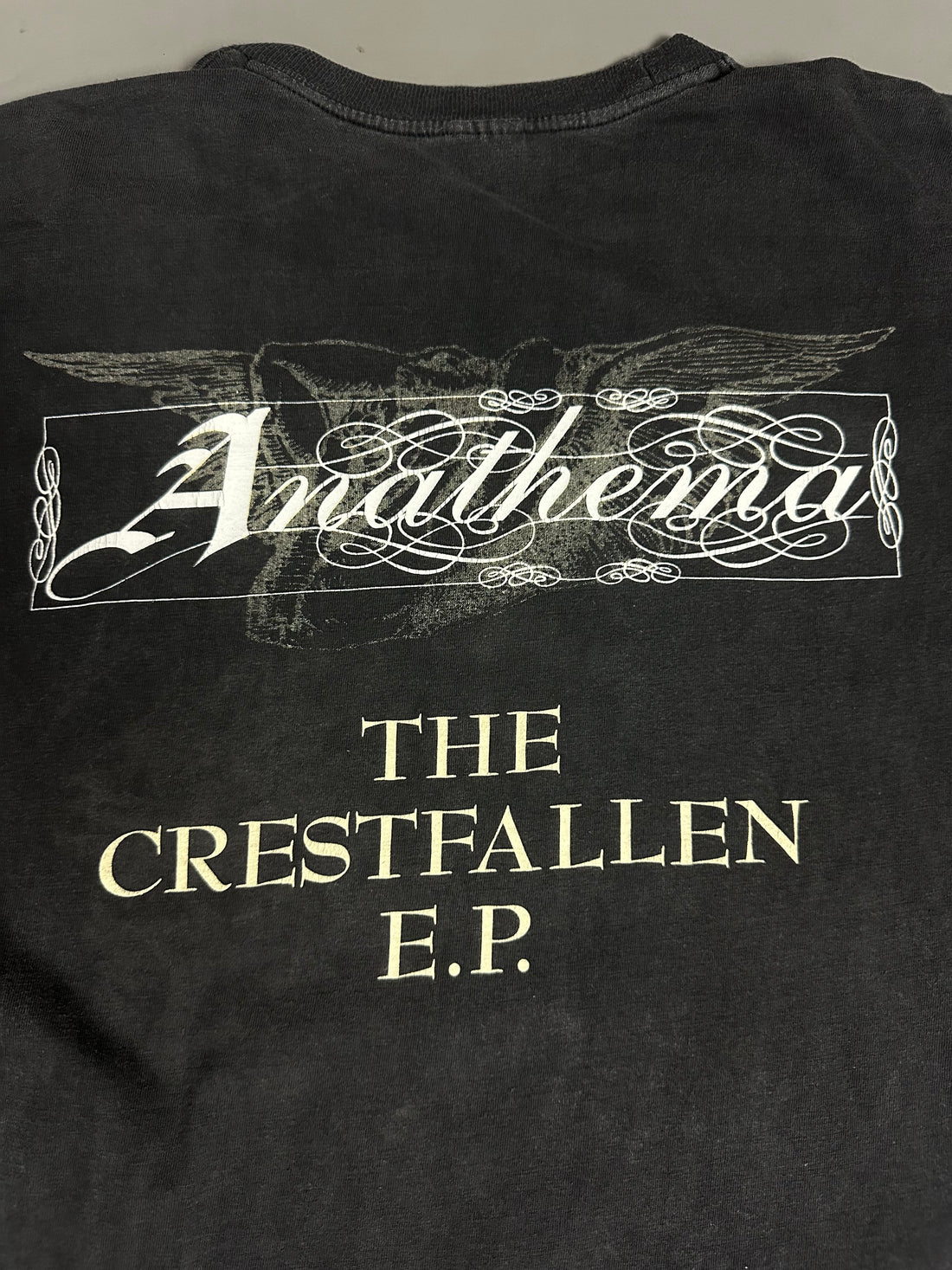 1992年製ヴィンテージ「アナセマ ザ・クレストフォールン EP」Tシャツ