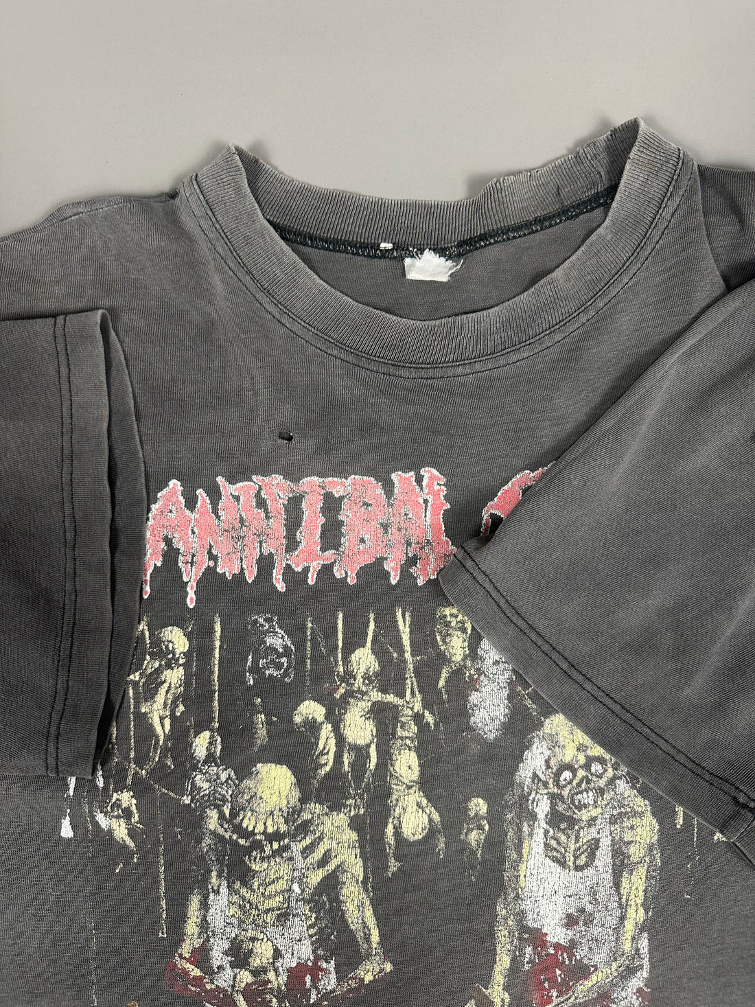 Vintage 1991 Cannibal Corpse Butchered At Birth T-Shirt