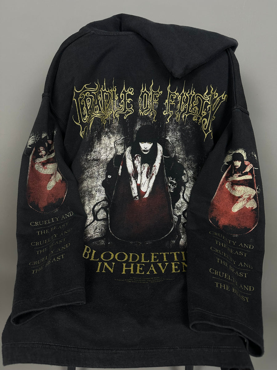 Vintage 1998 Cradle of Filth Bloodletting In Heaven Sweatshirt