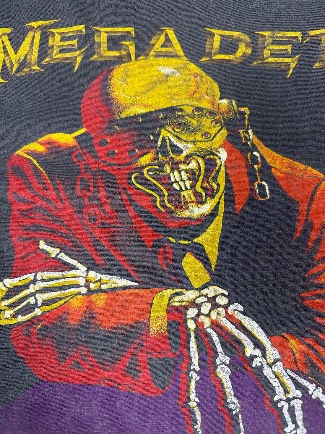 メガデス 1987 ピース・セルズ ヴィンテージ Tシャツ