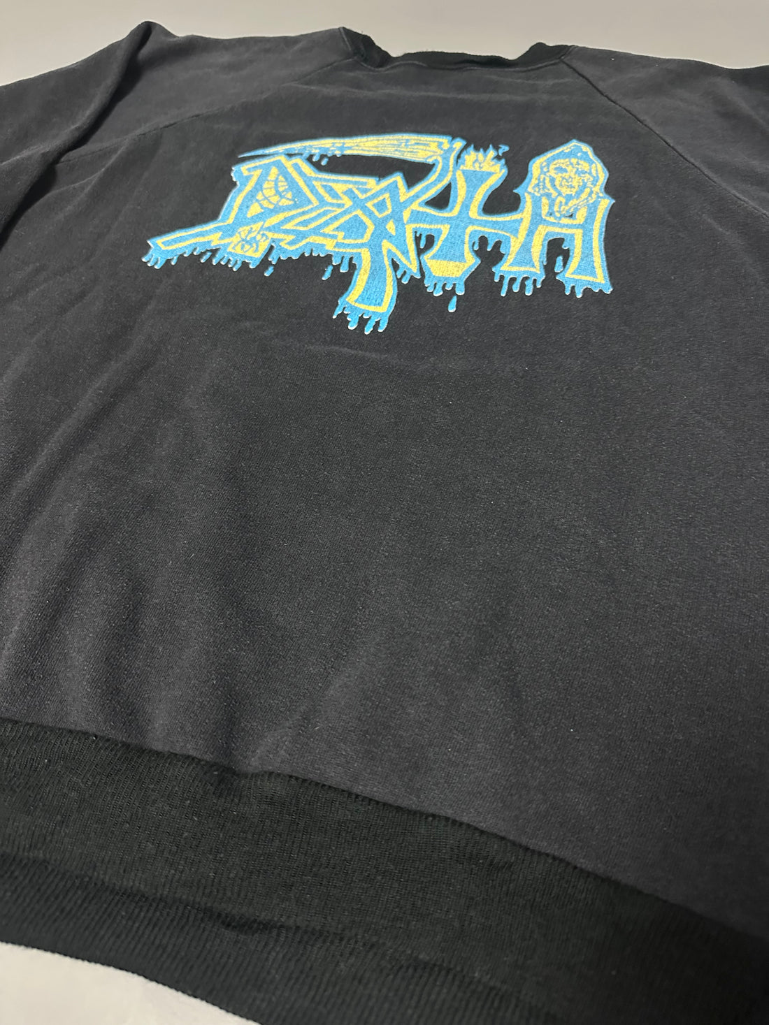 Vintage 1990 Death Spiritual Healing Sweater