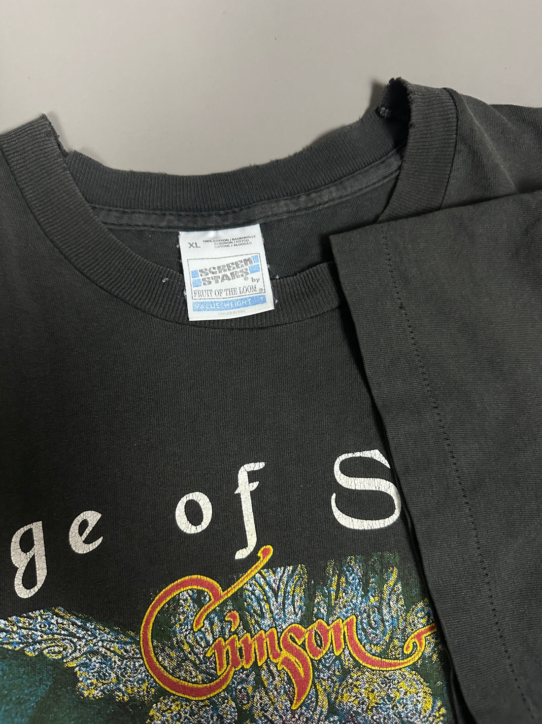 1995年ヴィンテージ「エッジ・オブ・サニティ」Tシャツ