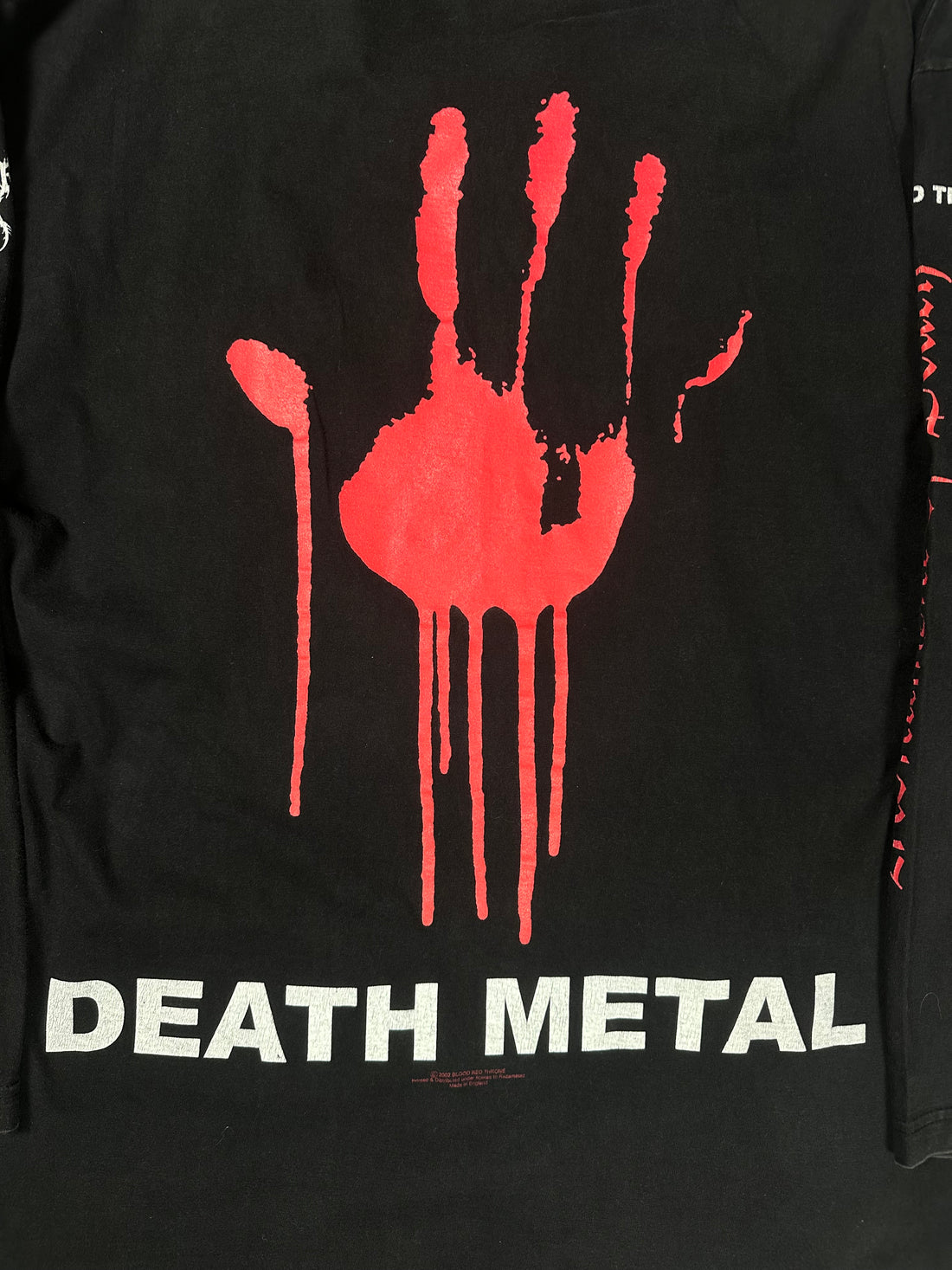 ヴィンテージ 2003 ブラッドレッド スローン ロングスリーブ