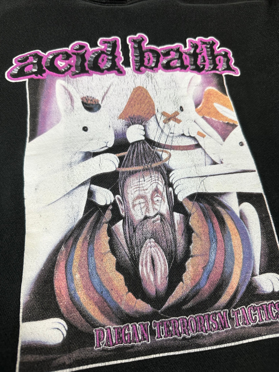 1996年ヴィンテージ アシッドバス ペイガン テロリズム タクティクス スウェットシャツ