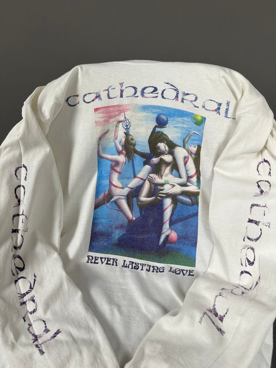 ヴィンテージ 1992 Cathedral US ツアー ロングスリーブ