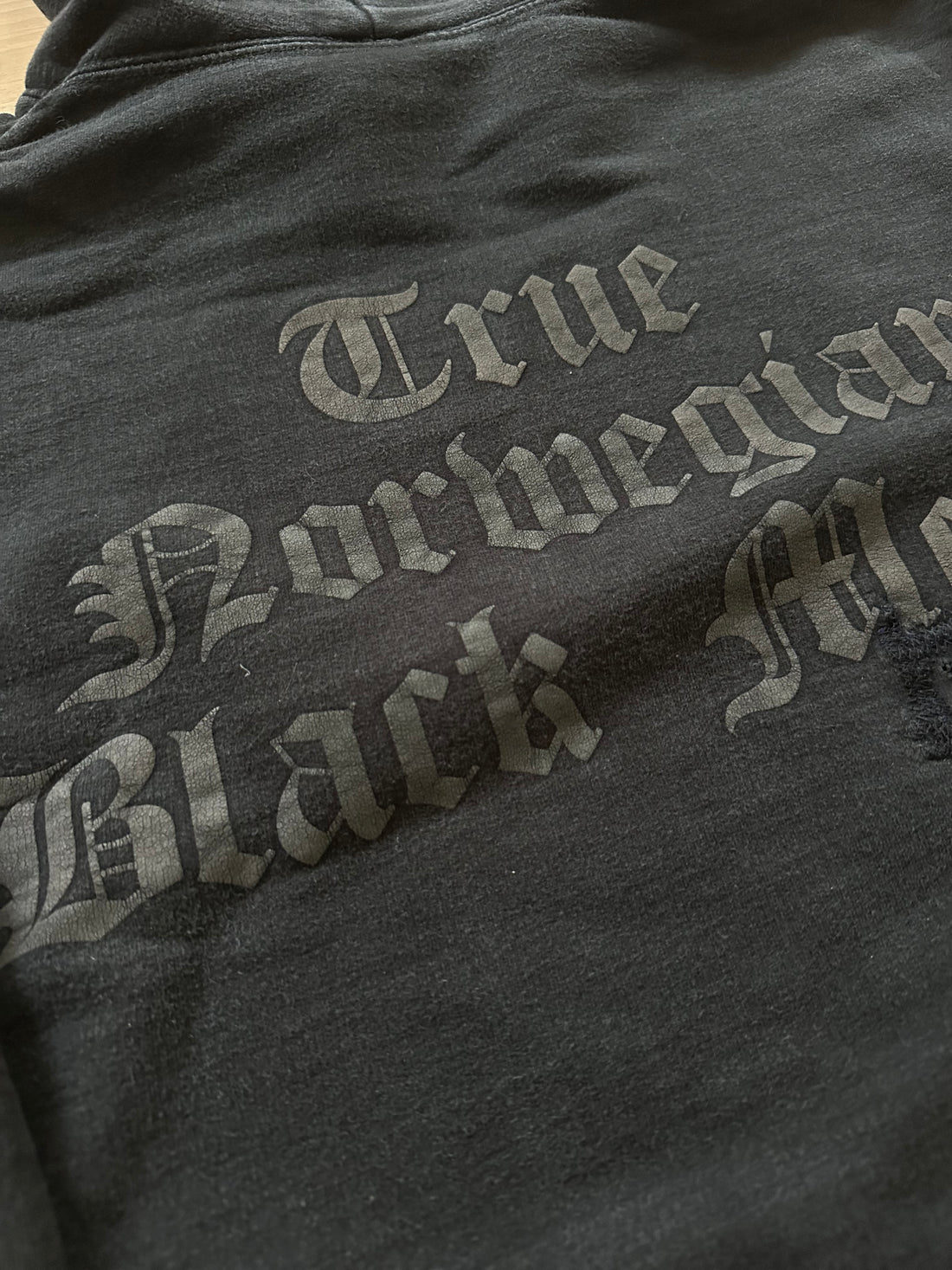 Vintage 1998 Darkthrone True Norwegian Black Metal Hoodie