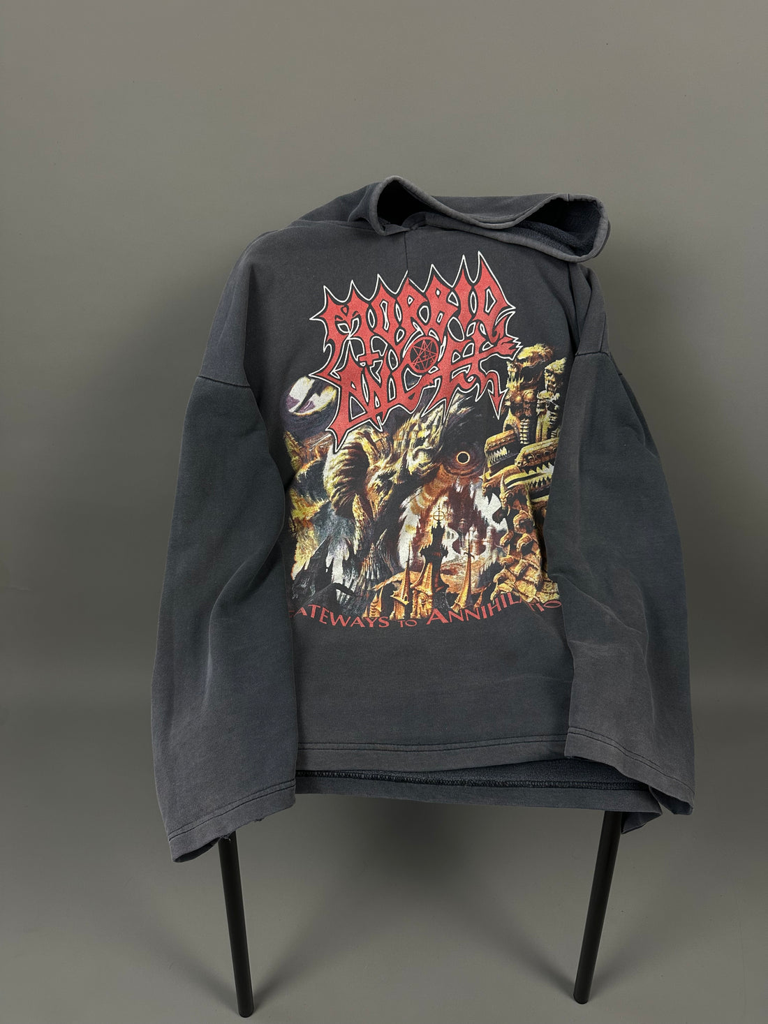 1990年代のヴィンテージ モービッド・エンジェル アニヒラトン スウェットシャツ