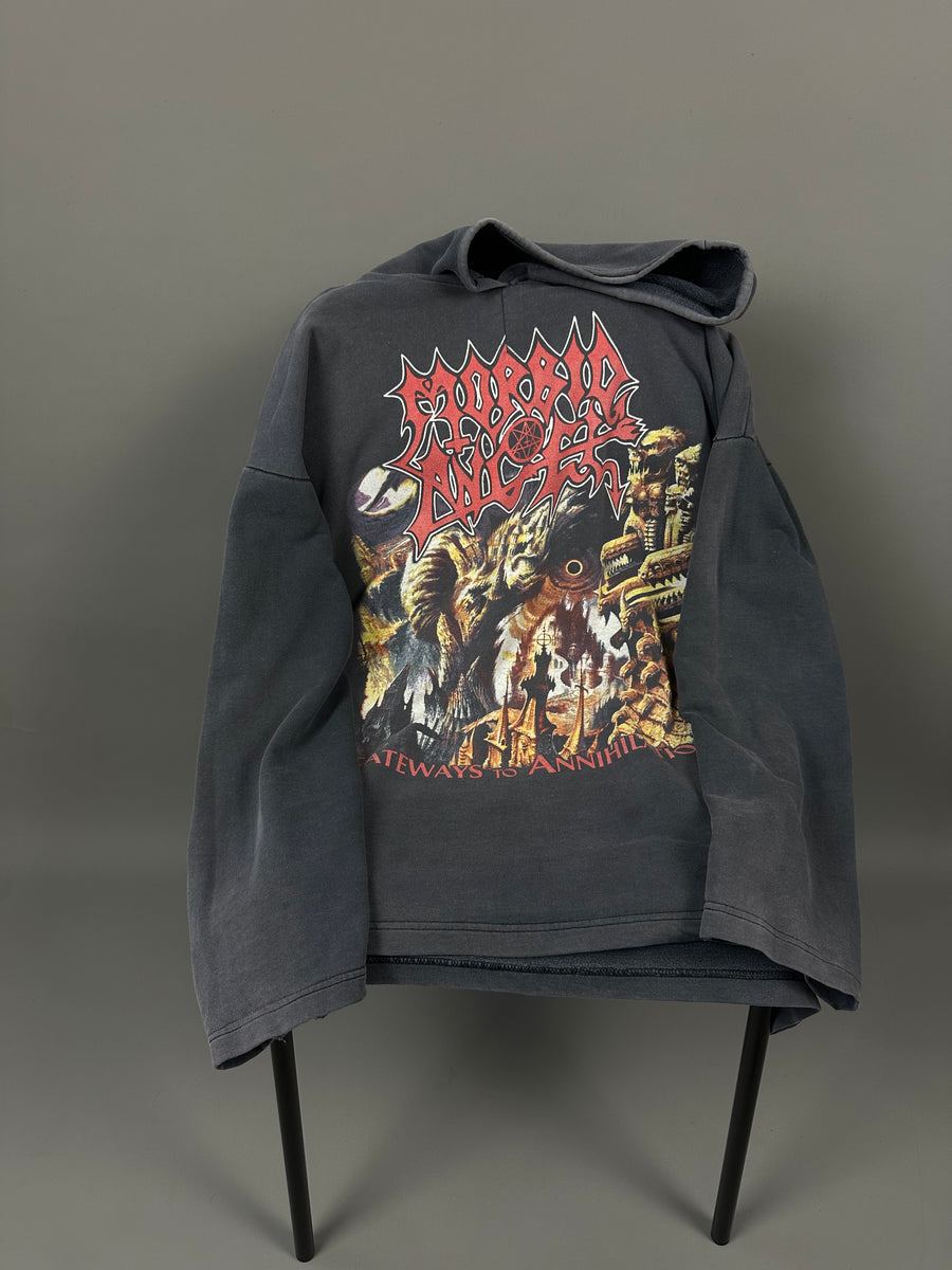1990年代のヴィンテージ モービッド・エンジェル アニヒラトン スウェットシャツ