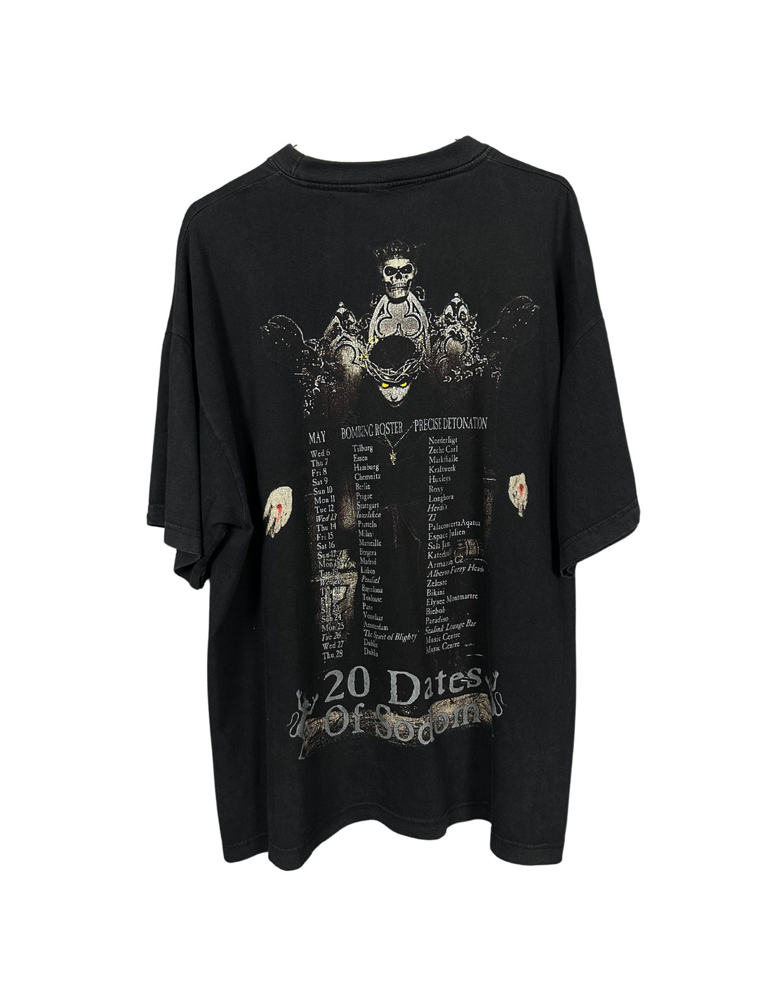 クレイドル・オブ・フィルス 1998 トーツーリング ヴィンテージ Tシャツ