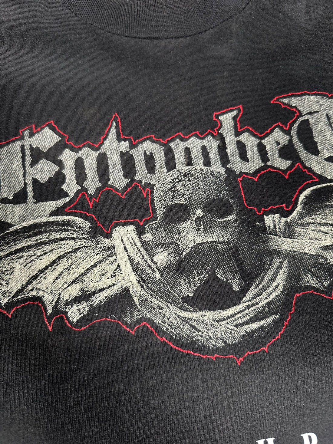 ヴィンテージ 1994 エントゥームド カナダ ツアー ウルヴァリン ブルース ロングスリーブ