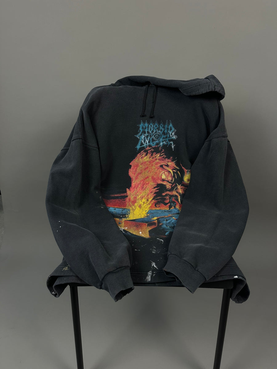 1990年代のヴィンテージ モービッド・エンジェル ブートレッグ スウェットシャツ
