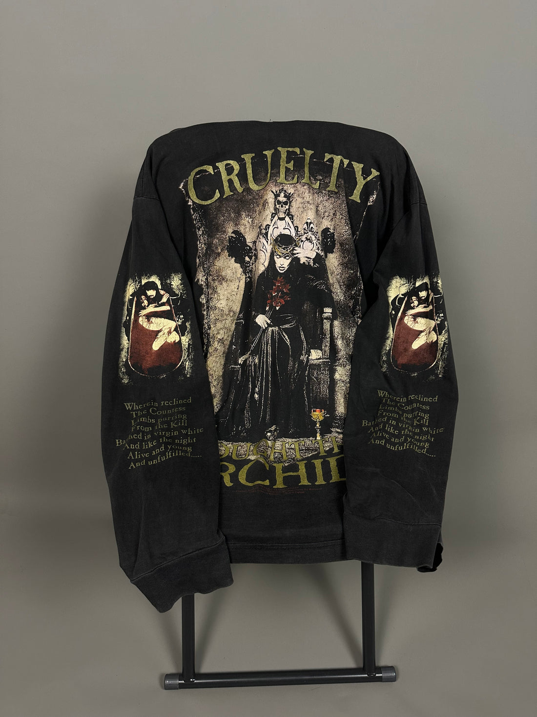 Vintage 1998 Cradle of Filth Cruelty And The Beast Longsleeve