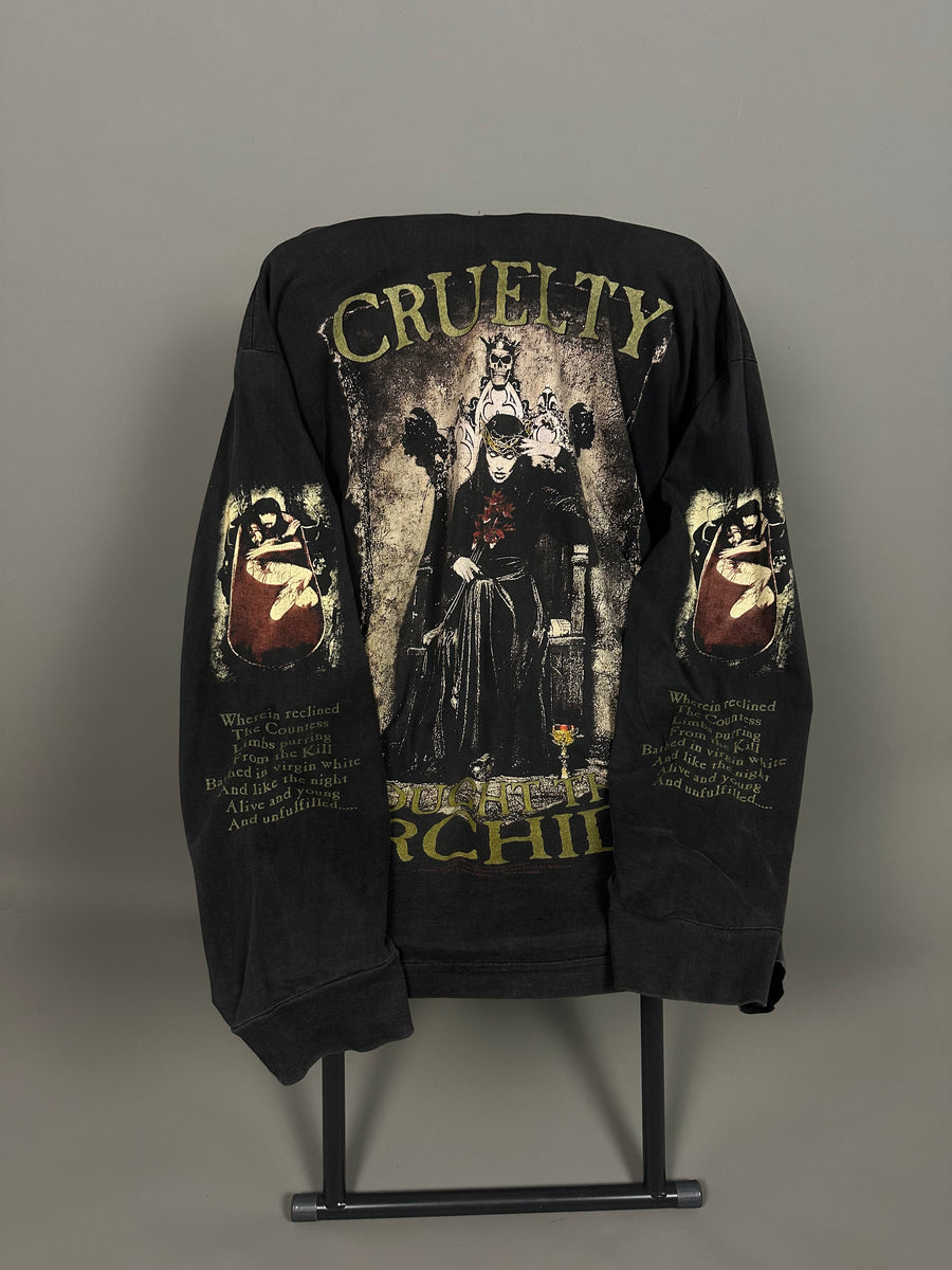 Vintage 1998 Cradle of Filth Cruelty And The Beast Longsleeve