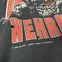 1990年製ヴィンテージ スレイヤー ドイツ国防軍 Tシャツ
