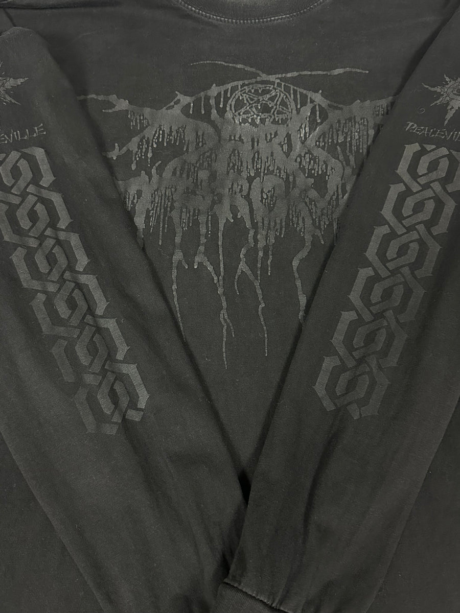Vintage 1998 Darkthrone True Norwegian Black Metal Longsleeve