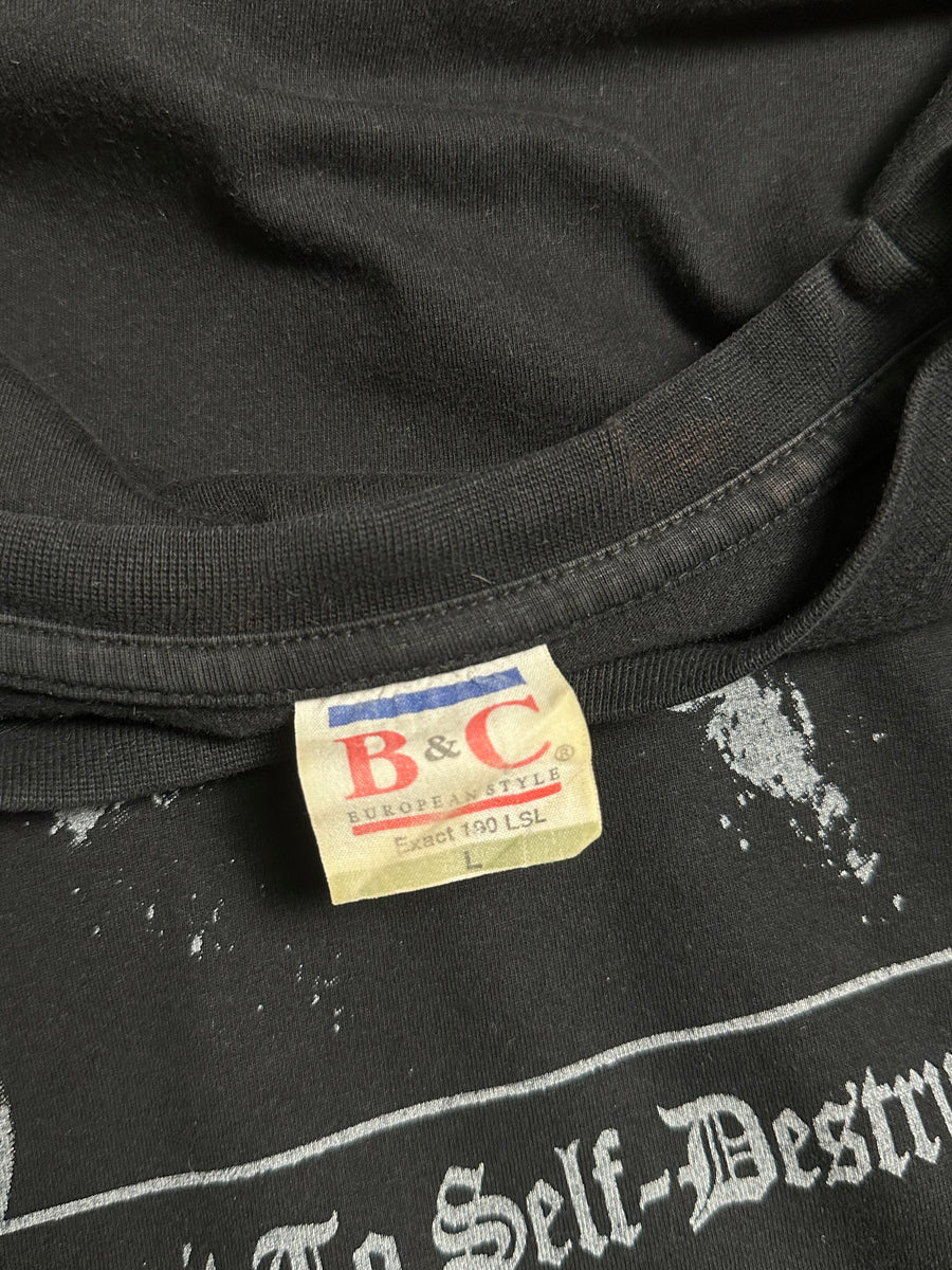 ヴィンテージ 2002 シャイニング・セルフ・デストラクション ロングスリーブ