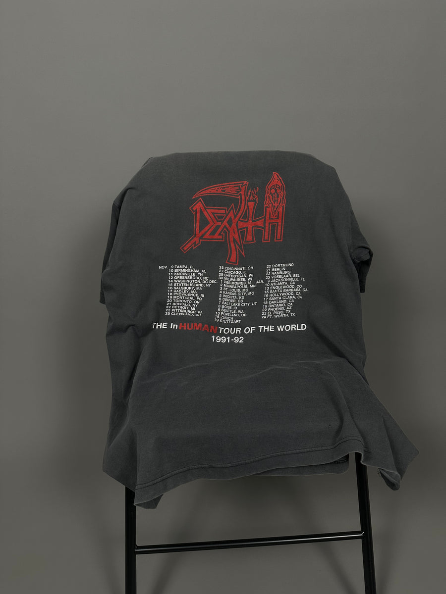 1991年ヴィンテージ デス・ヒューマン Tシャツ