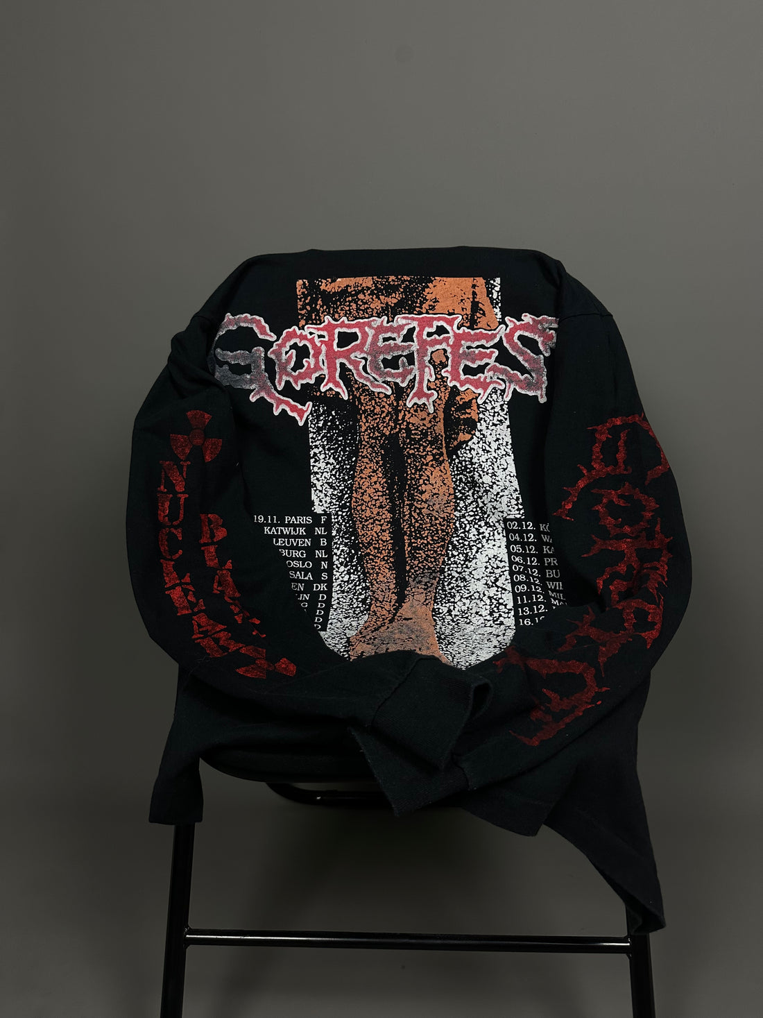 ヴィンテージ 1993 ゴアフェスト ニュークリア ブラスト ロングスリーブ