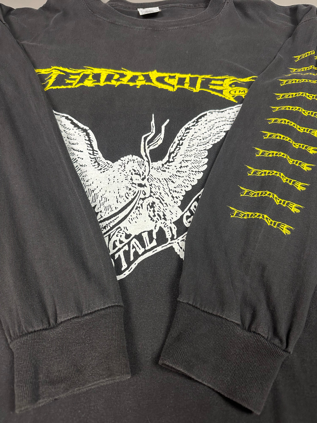 Earache 1990 Total Grind ヴィンテージ ロングスリーブ