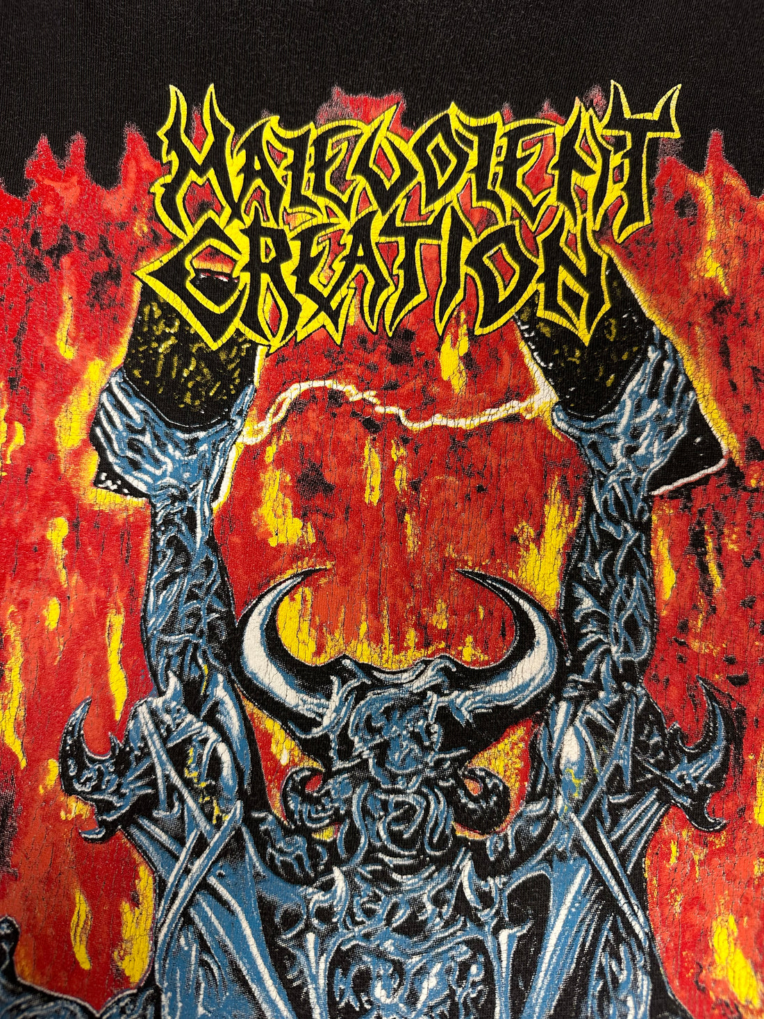 マレボレント・クリエイション 1991 ヨーロッパツアー ヴィンテージ Tシャツ