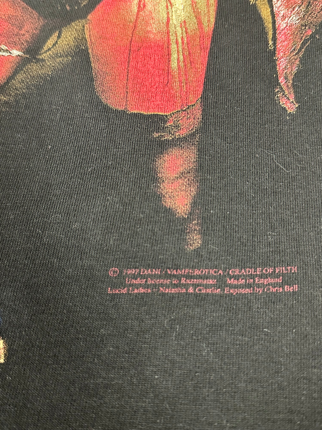 ヴィンテージ 1997 Cradle of Filth Ruin Of Europe ロングスリーブ