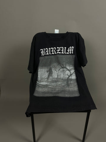 1990年代のヴィンテージ Burzum の「When Night Falls」Tシャツ