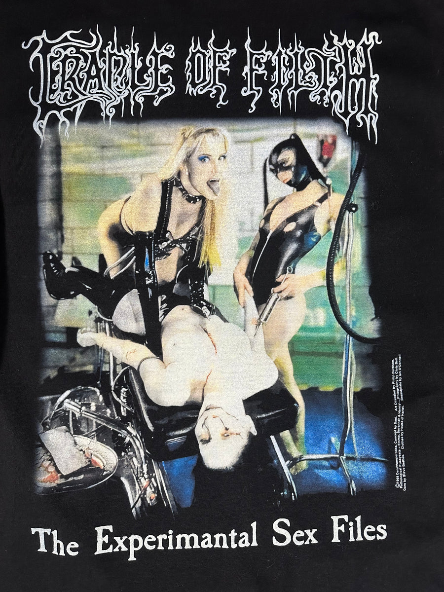 ヴィンテージ 1998 Cradle of Filth セックス・ファイルズ ロングスリーブ